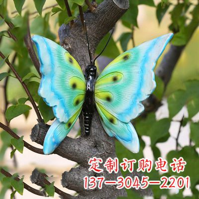 安徽蓝色蝴蝶雕塑