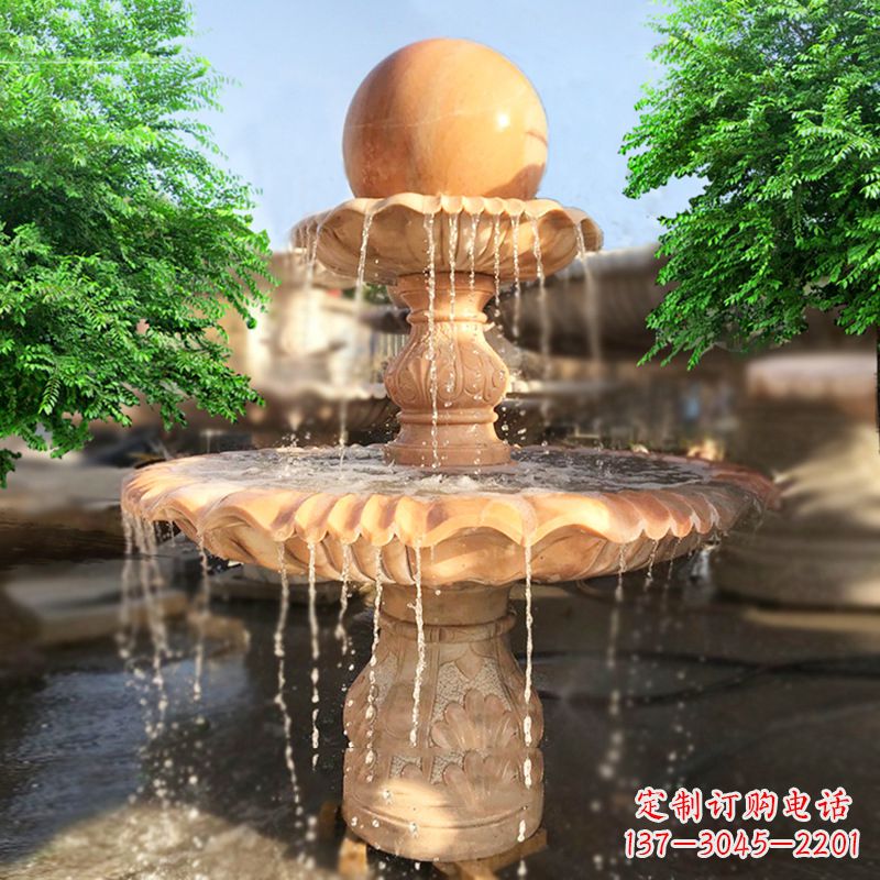 安徽精致别致的风水球雕塑