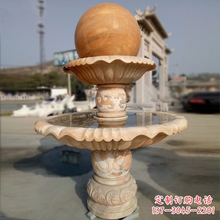 安徽精致的风水球石雕塑
