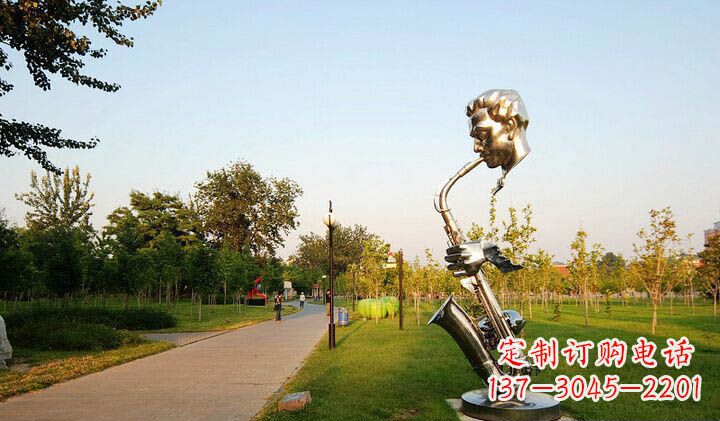 安徽不锈钢萨克斯抽象雕塑