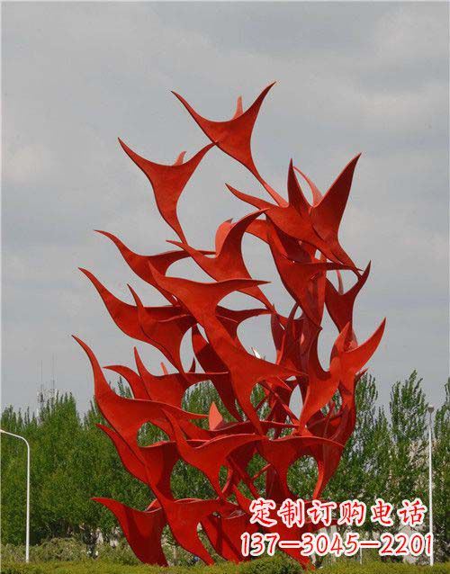 安徽不锈钢天鹅雕塑,唤醒公园景观