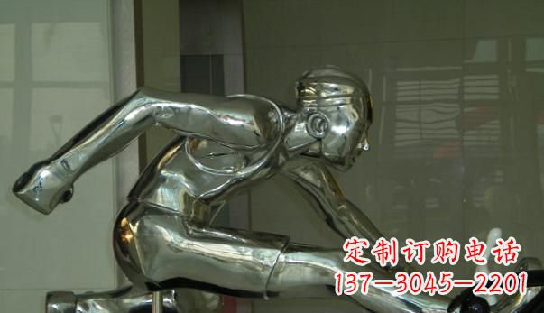 安徽不锈钢运动员雕塑