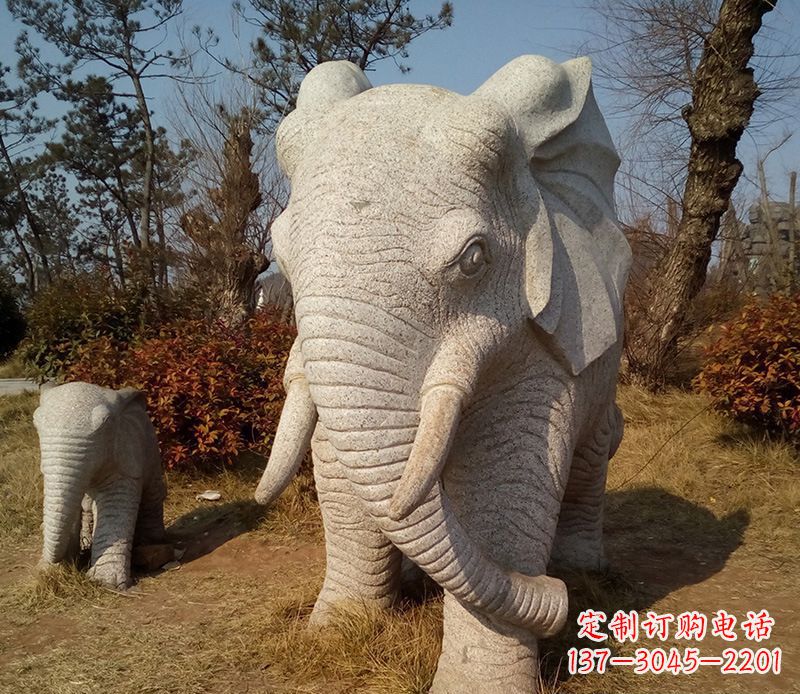 安徽精美大象雕塑