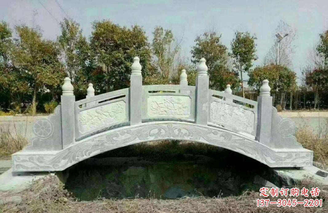 安徽公园大理石桥雕塑