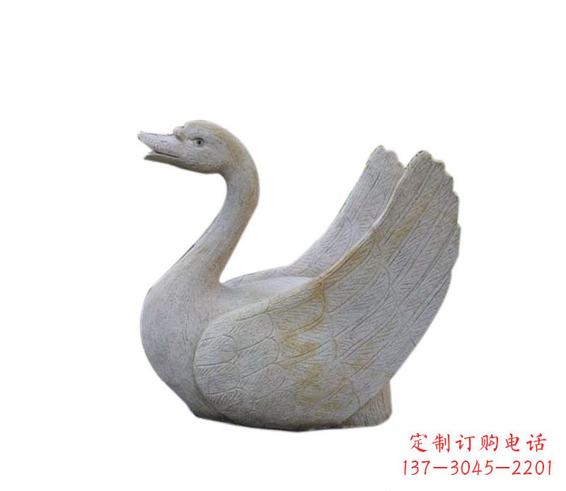 安徽中领雕塑 | 天鹅石雕景观喷泉