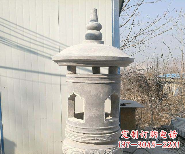 安徽精美公园大理石石灯雕塑