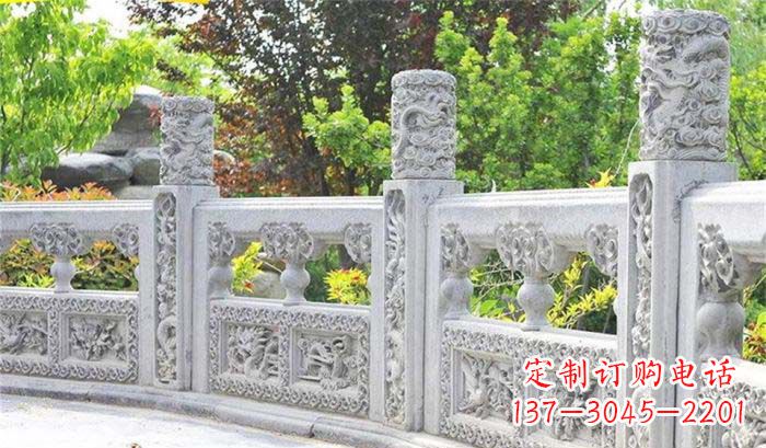 安徽公园仿古石栏板雕塑