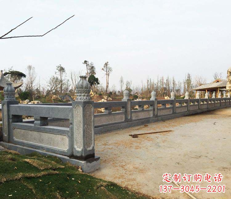 安徽公园仿古石栏板景观石雕
