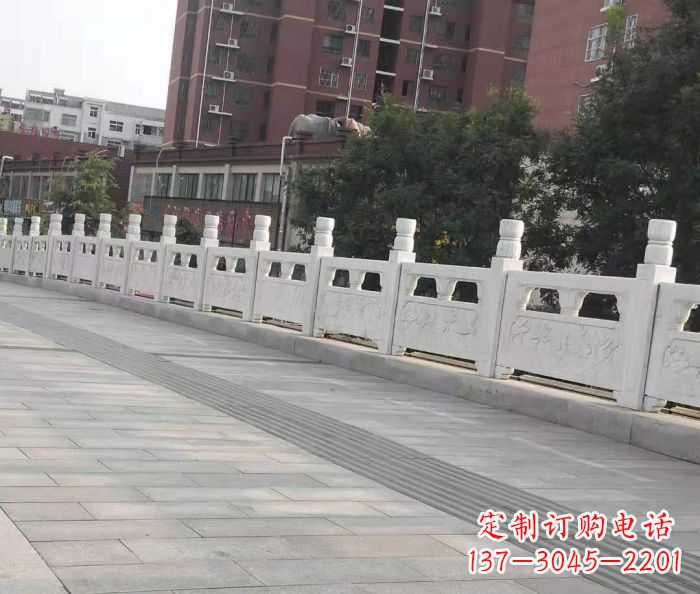安徽公园景观大理石浮雕栏板_1