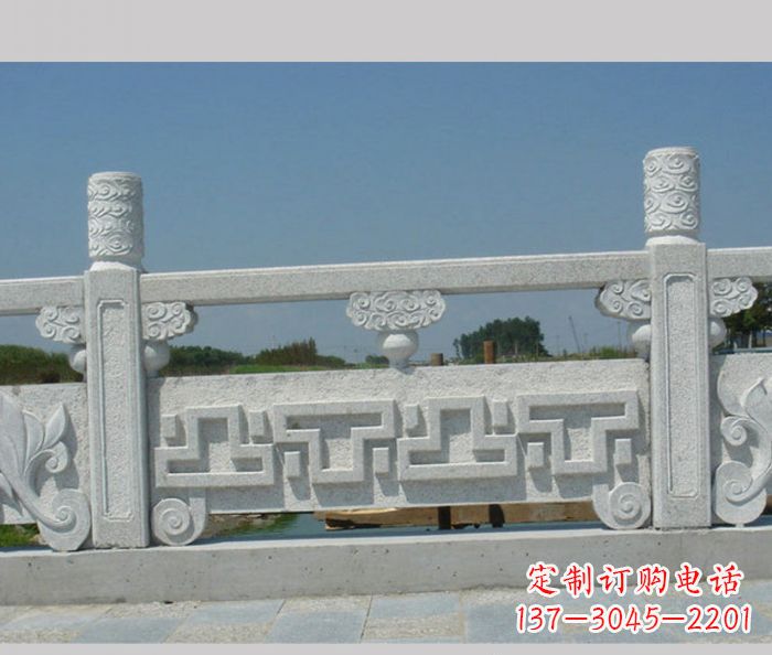 安徽公园景观大理石栏板雕塑
