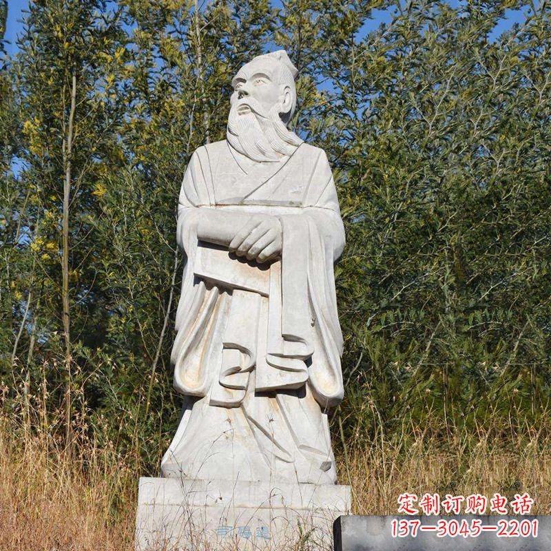 安徽以司马迁石雕塑展现古代名人