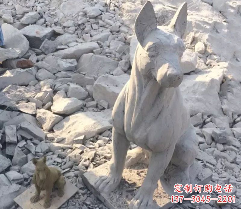 安徽精美工艺十二生肖狗石雕