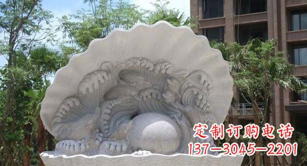 安徽城市公园小区经典喷泉石雕