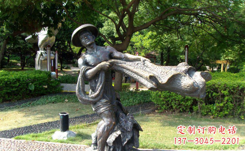 安徽渔民铜雕—— 带您体验渔夫传统文化
