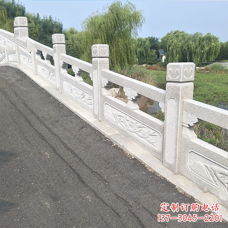 安徽独特的大理石栏杆护栏雕塑,让公园更加精致