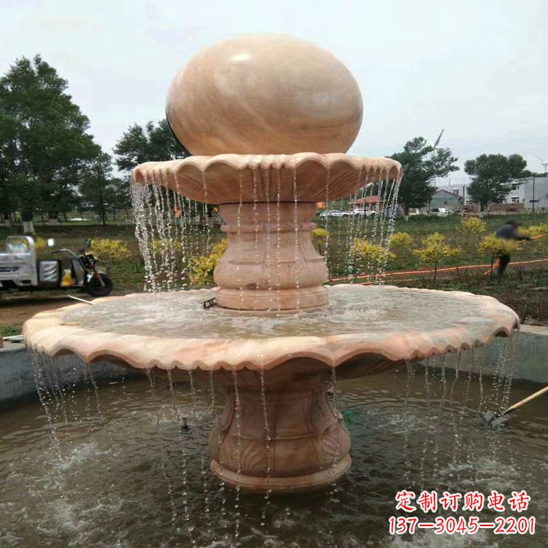 安徽公园园林石雕喷泉水景