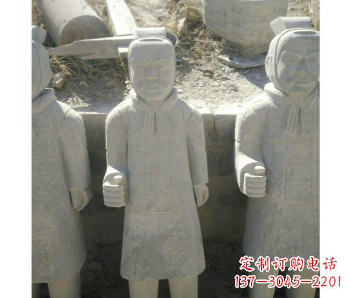 安徽欣赏秦帝国历史,精美的兵马俑雕塑