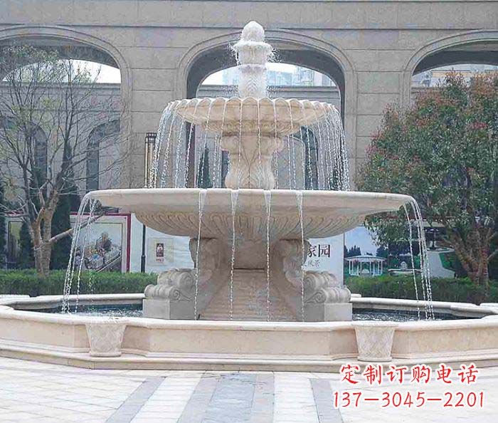 安徽广场景观大型喷泉石雕
