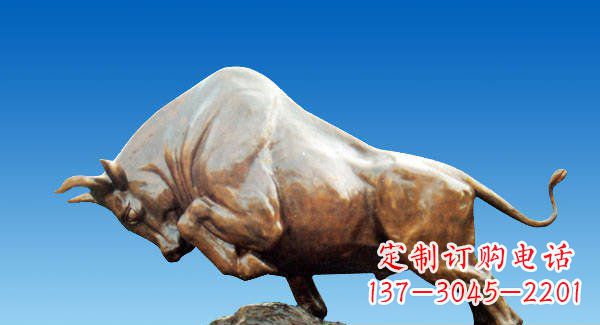 安徽广场开荒拓荒牛铜雕