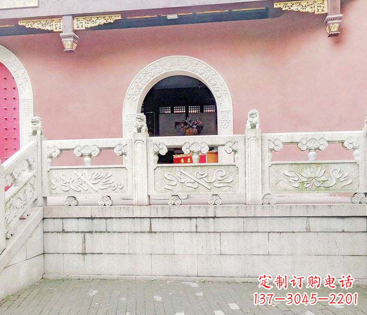 安徽中领雕塑:大理石栏板雕塑