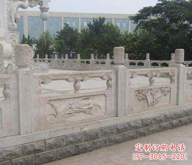 安徽中领雕塑:精美石材栏板雕塑