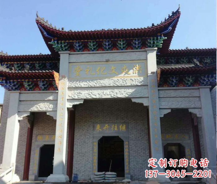 安徽景区三门石雕牌楼,精美绝伦的艺术之作