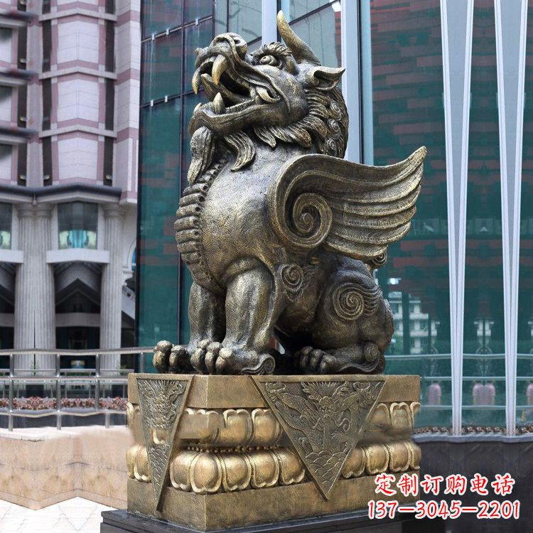 安徽享受艺术的迷人之美:貔貅铜雕