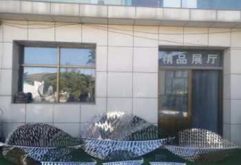 安徽镂空不锈钢树叶雕塑