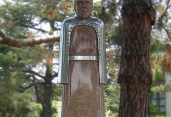 安徽纪念伟大的名人：路易斯·巴斯德抽象雕像
