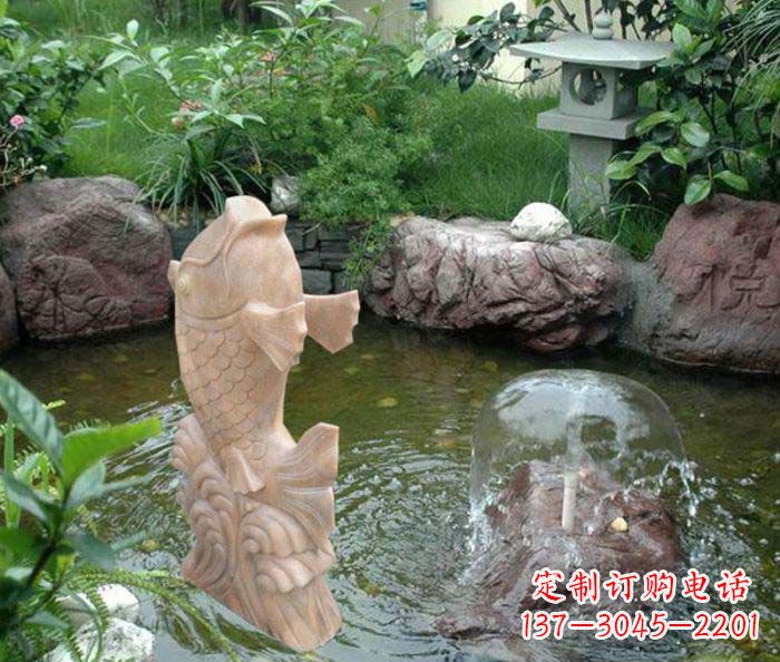 安徽艺术化的鲤鱼雕塑，让你家的氛围变得更加温馨
