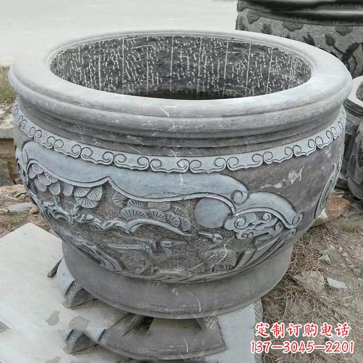 安徽石刻园林鱼缸