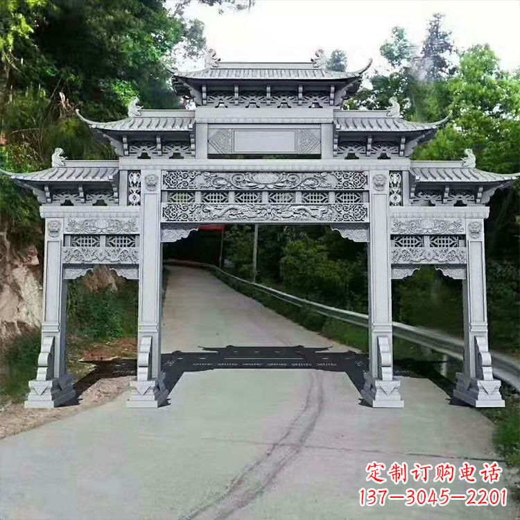 安徽石牌楼青石牌坊
