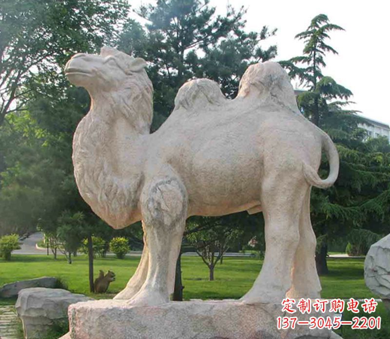 安徽石头骆驼雕塑
