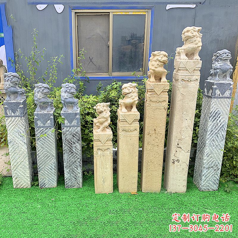 安徽拴马桩狮子