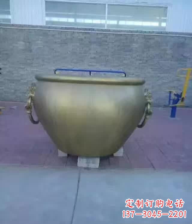安徽水缸铜雕塑