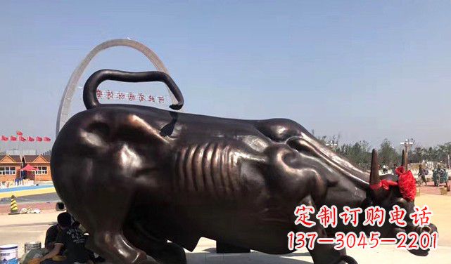 安徽水牛铜雕