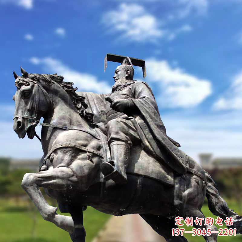 安徽隋文帝骑马雕塑