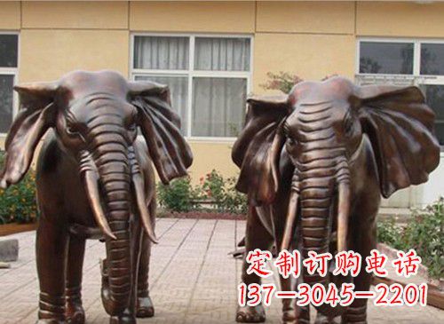 安徽铜雕大象222