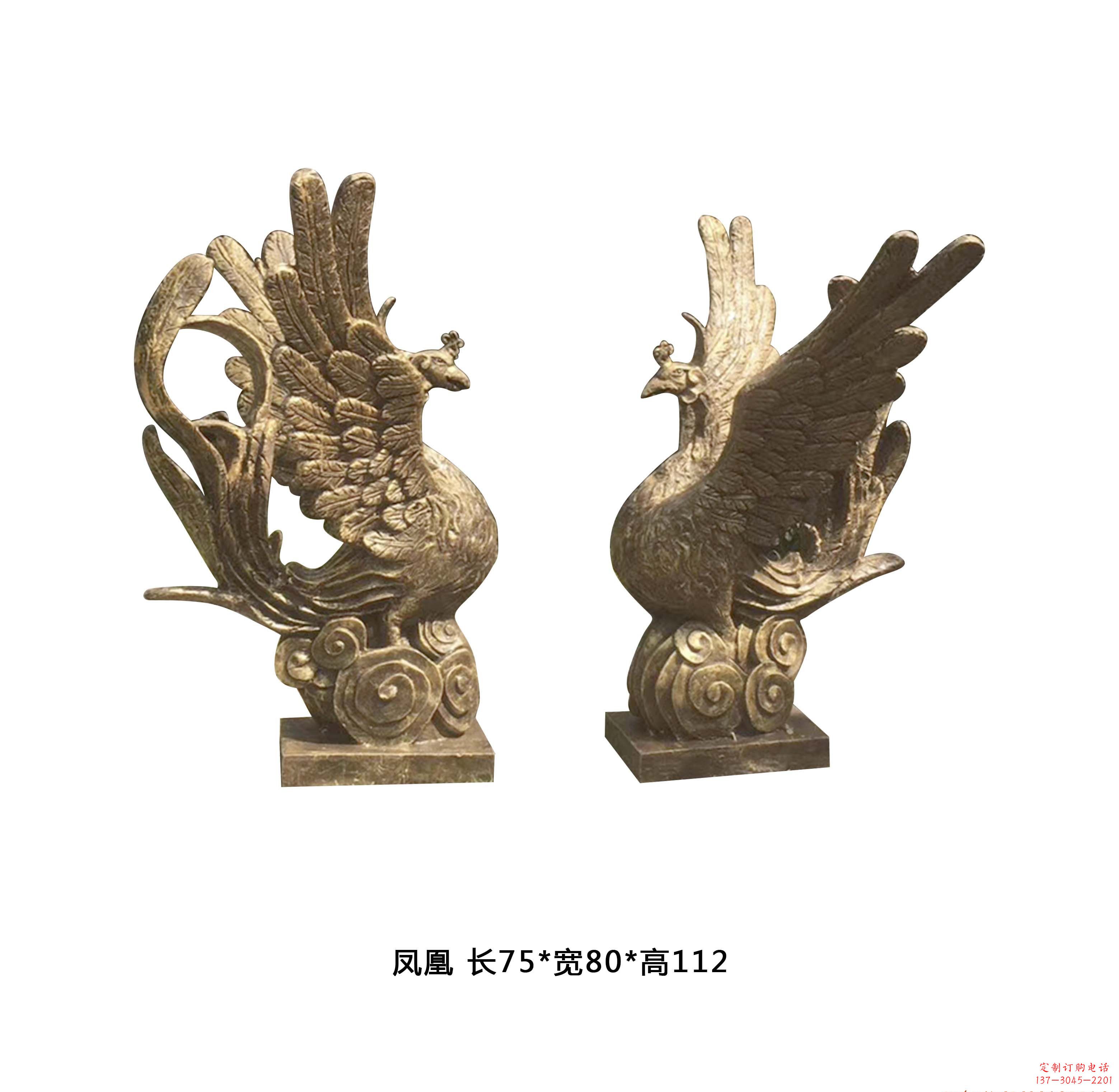 安徽铜雕凤凰雕塑