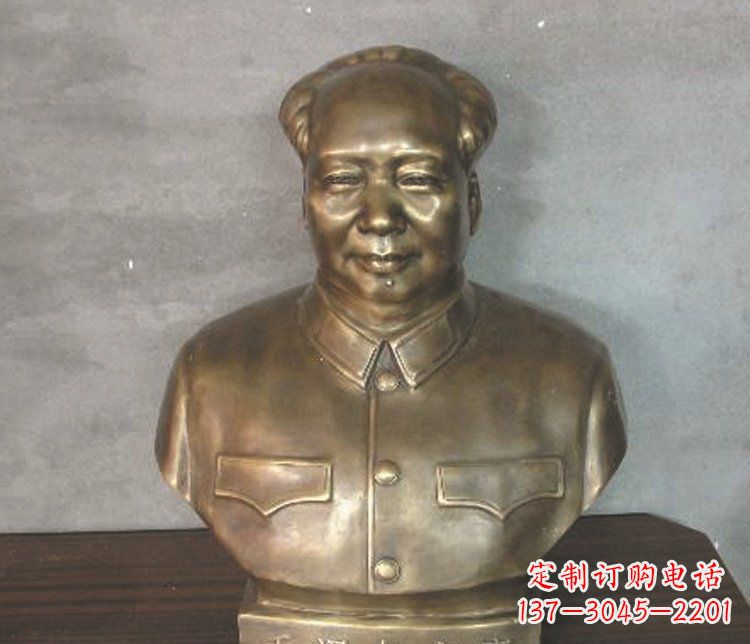 安徽铜雕广场纪念伟人毛主席雕塑