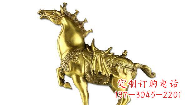 安徽铜雕马公园动物雕塑
