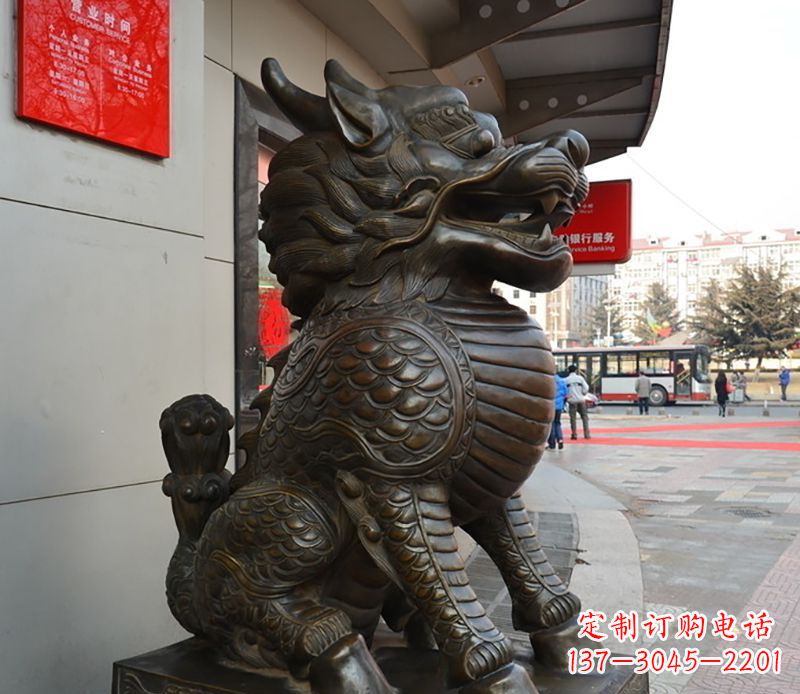 安徽铜雕麒麟
