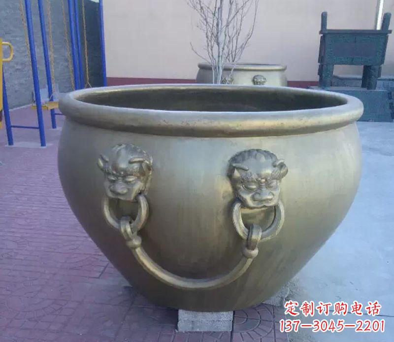 安徽铜雕水缸
