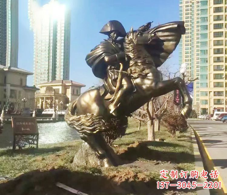 安徽铜雕西方骑马雕塑人物