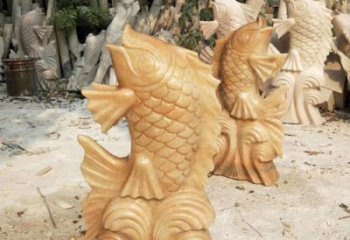 安徽中领雕塑精美鲤鱼雕塑