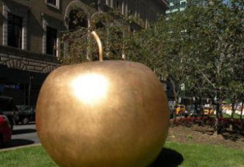 安徽苹果城市景观铜雕，精致绝美！