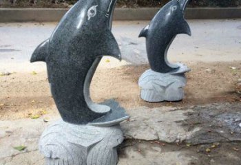 安徽青石海豚雕塑--精致好看与象征意义一起令人惊叹