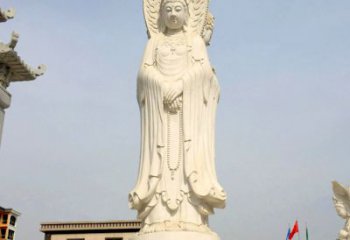 安徽中领雕塑：观音三面佛像雕塑