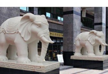 安徽最佳选择——石雕酒店大象雕塑
