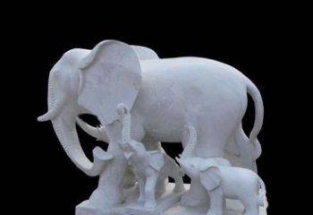 安徽中领雕塑：定制真实写实的大象雕塑
